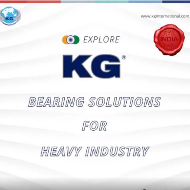 KG Bearing Solutions For Heavy Industry